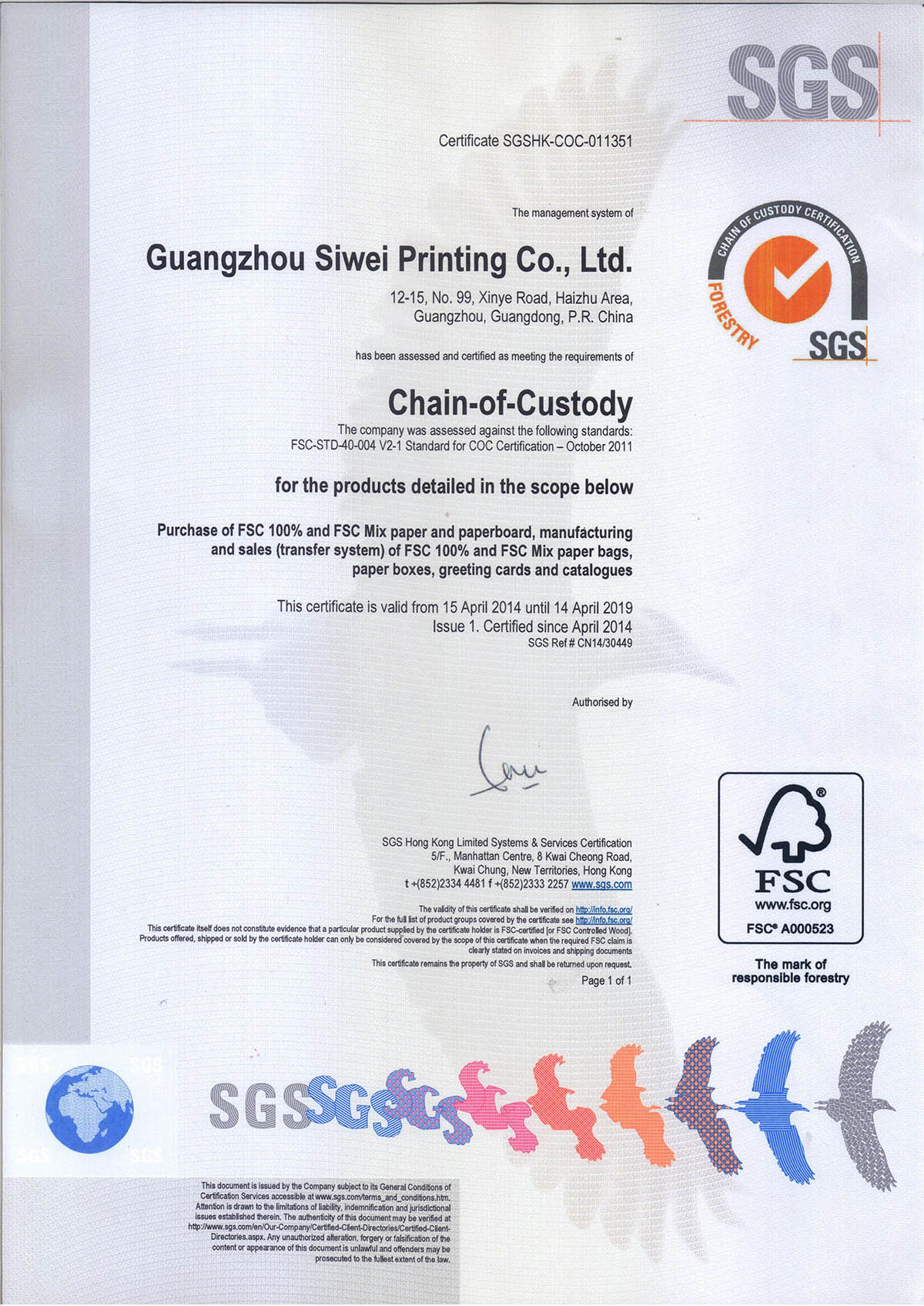 FSC by SGS